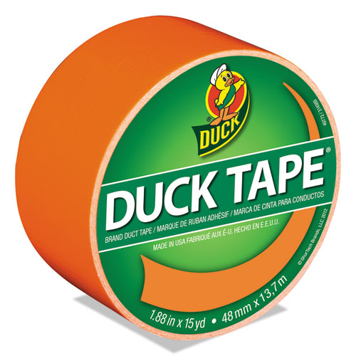 Duck® wholesale. Colored Duct Tape, 3" Core, 1.88" X 15 Yds, Neon Orange. HSD Wholesale: Janitorial Supplies, Breakroom Supplies, Office Supplies.