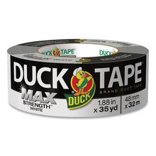 Load image into Gallery viewer, Duck® wholesale. Max Duct Tape, 3&quot; Core, 1.88&quot; X 35 Yds, White. HSD Wholesale: Janitorial Supplies, Breakroom Supplies, Office Supplies.