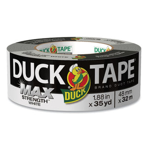 Duck® wholesale. Max Duct Tape, 3" Core, 1.88" X 35 Yds, White. HSD Wholesale: Janitorial Supplies, Breakroom Supplies, Office Supplies.