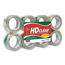 Load image into Gallery viewer, Duck® wholesale. Heavy-duty Carton Packaging Tape, 3&quot; Core, 1.88&quot; X 55 Yds, Clear, 8-pack. HSD Wholesale: Janitorial Supplies, Breakroom Supplies, Office Supplies.