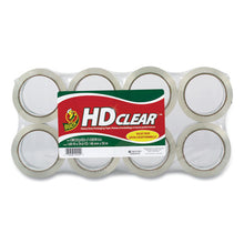 Load image into Gallery viewer, Duck® wholesale. Heavy-duty Carton Packaging Tape, 3&quot; Core, 1.88&quot; X 55 Yds, Clear, 8-pack. HSD Wholesale: Janitorial Supplies, Breakroom Supplies, Office Supplies.