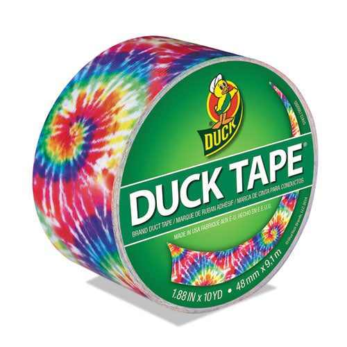 Duck® wholesale. Colored Duct Tape, 3" Core, 1.88" X 10 Yds, Love Tie Dye. HSD Wholesale: Janitorial Supplies, Breakroom Supplies, Office Supplies.