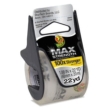 Load image into Gallery viewer, Duck® wholesale. Max Packaging Tape With Dispenser, 1.5&quot; Core, 1.88&quot;x 22 Yds, Crystal Clear, 6-pack. HSD Wholesale: Janitorial Supplies, Breakroom Supplies, Office Supplies.