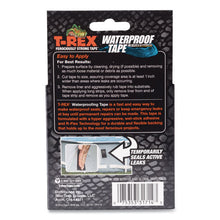 Load image into Gallery viewer, T-REX® wholesale. Waterproof Tape, 3&quot; Core, 2&quot; X 5 Ft, Black. HSD Wholesale: Janitorial Supplies, Breakroom Supplies, Office Supplies.