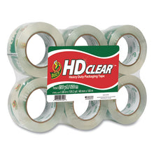 Load image into Gallery viewer, Duck® wholesale. Hd Clear Packing Tape, 3&quot; Core, 1.88&quot; X 55 Yds, Clear, 6-pack. HSD Wholesale: Janitorial Supplies, Breakroom Supplies, Office Supplies.