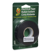 Load image into Gallery viewer, Duck® wholesale. Pro Electrical Tape, 1&quot; Core, 0.75&quot; X 66 Ft, Black. HSD Wholesale: Janitorial Supplies, Breakroom Supplies, Office Supplies.