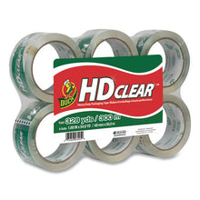 Load image into Gallery viewer, Duck® wholesale. Heavy-duty Carton Packaging Tape, 3&quot; Core, 1.88&quot; X 55 Yds, Clear, 6-pack. HSD Wholesale: Janitorial Supplies, Breakroom Supplies, Office Supplies.