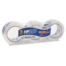 Load image into Gallery viewer, Duck® wholesale. Hp260 Packaging Tape, 3&quot; Core, 1.88&quot; X 60 Yds, Clear, 3-pack. HSD Wholesale: Janitorial Supplies, Breakroom Supplies, Office Supplies.