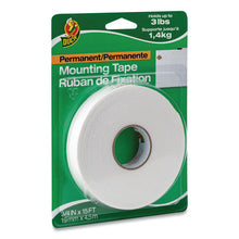 Load image into Gallery viewer, Duck® wholesale. Permanent Foam Mounting Tape, 3-4&quot; X 15ft, White. HSD Wholesale: Janitorial Supplies, Breakroom Supplies, Office Supplies.