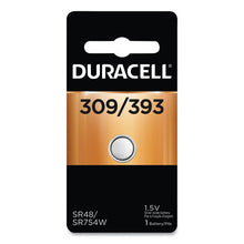 Load image into Gallery viewer, Duracell® wholesale. DURACELL Button Cell Battery, 309-393, 1.5v. HSD Wholesale: Janitorial Supplies, Breakroom Supplies, Office Supplies.