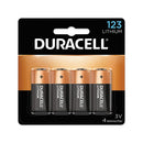Duracell® wholesale. DURACELL Specialty High-power Lithium Batteries, 123, 3 V, 4-pack. HSD Wholesale: Janitorial Supplies, Breakroom Supplies, Office Supplies.