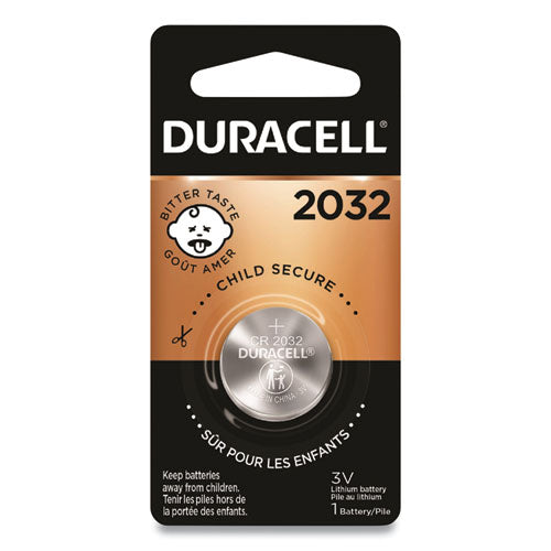 Duracell® wholesale. DURACELL Lithium Coin Battery, 2032, 6-box. HSD Wholesale: Janitorial Supplies, Breakroom Supplies, Office Supplies.