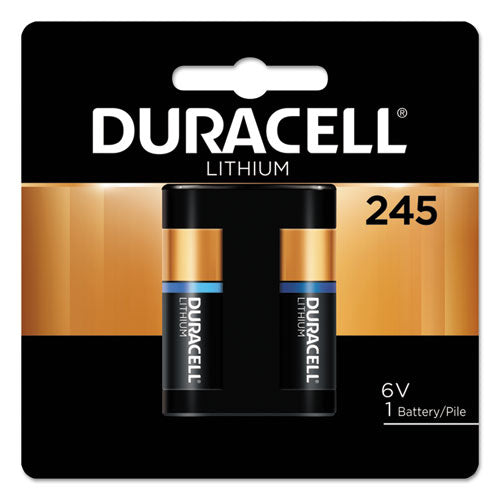 Duracell® wholesale. DURACELL Specialty High-power Lithium Battery, 245, 6v. HSD Wholesale: Janitorial Supplies, Breakroom Supplies, Office Supplies.