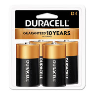 Duracell® wholesale. DURACELL Coppertop Alkaline D Batteries, 4-pack. HSD Wholesale: Janitorial Supplies, Breakroom Supplies, Office Supplies.