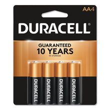 Load image into Gallery viewer, Duracell® wholesale. DURACELL Coppertop Alkaline Aa Batteries, 4-pack. HSD Wholesale: Janitorial Supplies, Breakroom Supplies, Office Supplies.