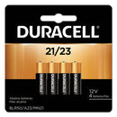 Duracell® wholesale. DURACELL Specialty Alkaline Battery, 21-23, 12v, 4-pack. HSD Wholesale: Janitorial Supplies, Breakroom Supplies, Office Supplies.