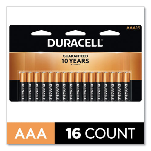 Duracell® wholesale. DURACELL Coppertop Alkaline Aaa Batteries, 16-pack. HSD Wholesale: Janitorial Supplies, Breakroom Supplies, Office Supplies.