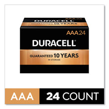 Load image into Gallery viewer, Duracell® wholesale. DURACELL Coppertop Alkaline Aaa Batteries, 24-box. HSD Wholesale: Janitorial Supplies, Breakroom Supplies, Office Supplies.