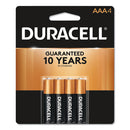 Duracell® wholesale. DURACELL Coppertop Alkaline Aaa Batteries, 4-pack. HSD Wholesale: Janitorial Supplies, Breakroom Supplies, Office Supplies.