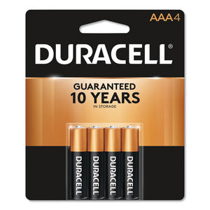 Duracell® wholesale. DURACELL Coppertop Alkaline Aaa Batteries, 4-pack. HSD Wholesale: Janitorial Supplies, Breakroom Supplies, Office Supplies.