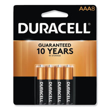 Load image into Gallery viewer, Duracell® wholesale. DURACELL Coppertop Alkaline Aaa Batteries, 8-pack. HSD Wholesale: Janitorial Supplies, Breakroom Supplies, Office Supplies.