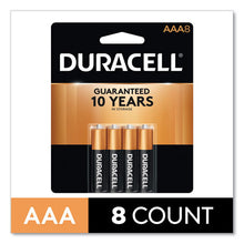 Load image into Gallery viewer, Duracell® wholesale. DURACELL Coppertop Alkaline Aaa Batteries, 8-pack. HSD Wholesale: Janitorial Supplies, Breakroom Supplies, Office Supplies.