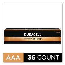 Load image into Gallery viewer, Duracell® wholesale. DURACELL Coppertop Alkaline Aaa Batteries, 36-pack. HSD Wholesale: Janitorial Supplies, Breakroom Supplies, Office Supplies.