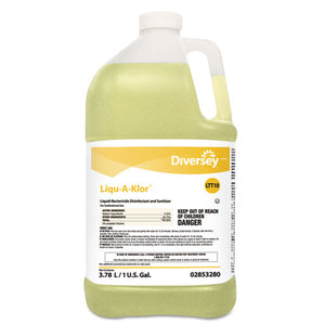 DIVERSEY wholesale. Diversey Sanitizer,liqu-a-klor4-1g. HSD Wholesale: Janitorial Supplies, Breakroom Supplies, Office Supplies.