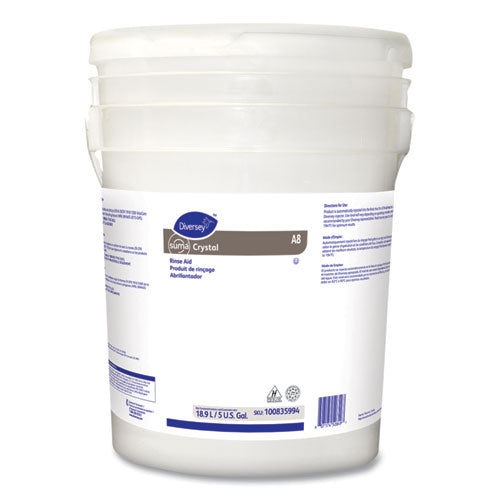 Diversey™ wholesale. Diversey Suma Crystal A8, Characteristic Scent, 18.9 L Container. HSD Wholesale: Janitorial Supplies, Breakroom Supplies, Office Supplies.