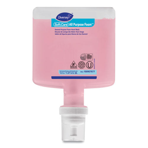 Diversey™ wholesale. Diversey Soft Care All Purpose Foam For Intellicare Dispensers, Floral, 1.3 L Cartridge, 6-carton. HSD Wholesale: Janitorial Supplies, Breakroom Supplies, Office Supplies.