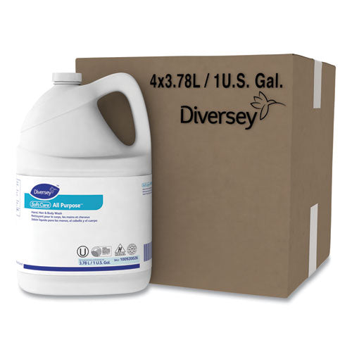 Diversey™ wholesale. Diversey Soft Care All Purpose Liquid, Gentle Floral, 1 Gal Bottle, 4-carton. HSD Wholesale: Janitorial Supplies, Breakroom Supplies, Office Supplies.