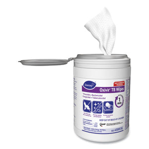 Diversey™ wholesale. Diversey Oxivir Tb Disinfectant Wipes, 6 X 7, White, 160-canister, 12 Canisters-carton. HSD Wholesale: Janitorial Supplies, Breakroom Supplies, Office Supplies.