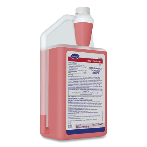 Diversey™ wholesale. Diversey J-512tm-mc Santizer, 32 Oz Accumix Bottle, 6-carton. HSD Wholesale: Janitorial Supplies, Breakroom Supplies, Office Supplies.