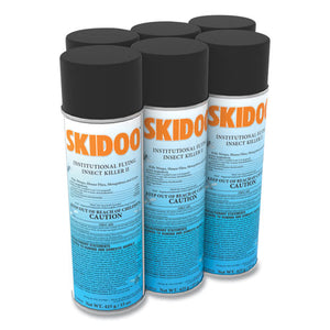 Diversey™ wholesale. Diversey Skidoo Institutional Flying Insect Killer, 15 Oz Aerosol, 6-carton. HSD Wholesale: Janitorial Supplies, Breakroom Supplies, Office Supplies.