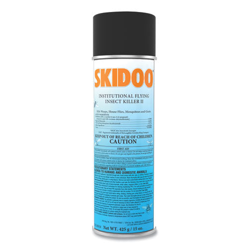 Diversey™ wholesale. Diversey Skidoo Institutional Flying Insect Killer, 15 Oz Aerosol, 6-carton. HSD Wholesale: Janitorial Supplies, Breakroom Supplies, Office Supplies.