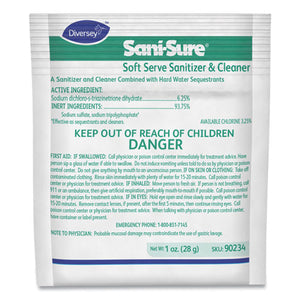 Diversey™ wholesale. Diversey Sani Sure Soft Serve Sanitizer And Cleaner, Powder, 1 Oz Packet, 100-carton. HSD Wholesale: Janitorial Supplies, Breakroom Supplies, Office Supplies.