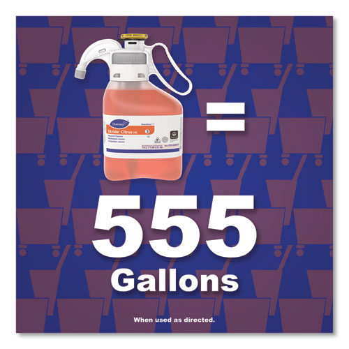 Diversey™ wholesale. Diversey Stride Neutral Cleaner, Citrus Scent, 1.4 Ml, 2 Bottles-carton. HSD Wholesale: Janitorial Supplies, Breakroom Supplies, Office Supplies.