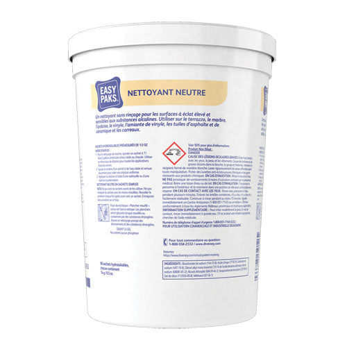 Easy Paks® wholesale. Neutral Cleaner, 0.5 Oz Packet, 90-tub, 2 Tubs-carton. HSD Wholesale: Janitorial Supplies, Breakroom Supplies, Office Supplies.