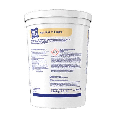 Easy Paks® wholesale. Neutral Cleaner, 0.5 Oz Packet, 90-tub, 2 Tubs-carton. HSD Wholesale: Janitorial Supplies, Breakroom Supplies, Office Supplies.