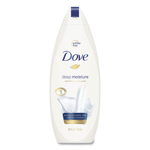 Diversey™ wholesale. Diversey Dove Body Wash Deep Moisture, 12 Oz Bottle, 6-carton. HSD Wholesale: Janitorial Supplies, Breakroom Supplies, Office Supplies.