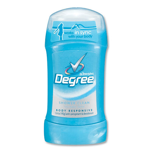 Degree® wholesale. Women Invisible Solid Anti-perspirant-deodorant, Shower Clean, 1.6 Oz, 12-carton. HSD Wholesale: Janitorial Supplies, Breakroom Supplies, Office Supplies.