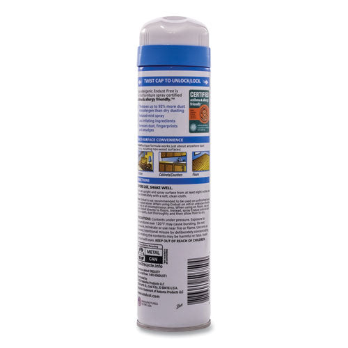 Diversey™ wholesale. Diversey Endust Free Hypo-allergenic Dusting And Cleaning Spray, 10 Oz Aerosol Spray, 6-carton. HSD Wholesale: Janitorial Supplies, Breakroom Supplies, Office Supplies.