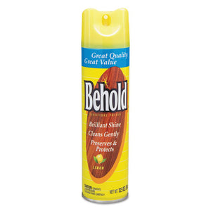 Diversey™ wholesale. Diversey Behold Furniture Polish, Lemon, 12.5 Oz Aerosol Spray, 6-carton. HSD Wholesale: Janitorial Supplies, Breakroom Supplies, Office Supplies.