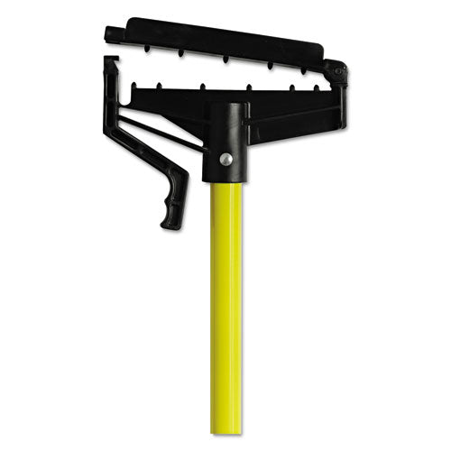 O-Cedar® Commercial wholesale. Quick-change Mop Handle, 60", Fiberglass, Yellow. HSD Wholesale: Janitorial Supplies, Breakroom Supplies, Office Supplies.