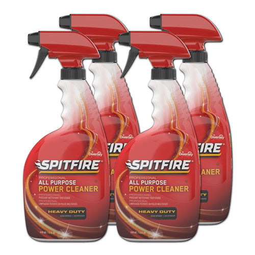 Diversey™ wholesale. Diversey Spitfire All Purpose Power Cleaner, Liquid, 32 Oz Spray Bottle, 4-carton. HSD Wholesale: Janitorial Supplies, Breakroom Supplies, Office Supplies.