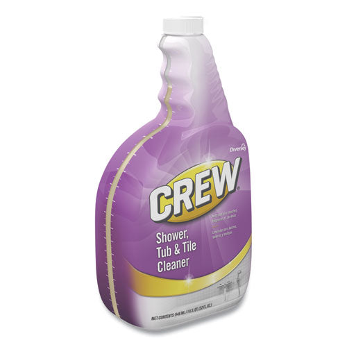 Diversey™ wholesale. Diversey Crew Shower, Tub And Tile Cleaner, Liquid, 32 Oz. HSD Wholesale: Janitorial Supplies, Breakroom Supplies, Office Supplies.