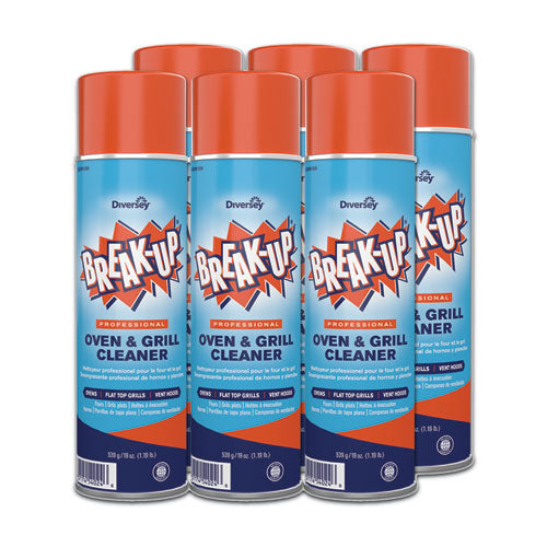 BREAK-UP® wholesale. Oven And Grill Cleaner, Ready To Use, 19 Oz Aerosol Spray 6-carton. HSD Wholesale: Janitorial Supplies, Breakroom Supplies, Office Supplies.