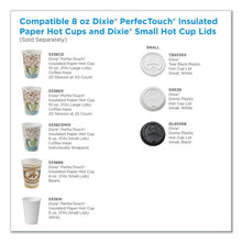 Load image into Gallery viewer, Dixie® wholesale. DIXIE Hot Cups, Paper, 8oz, Coffee Dreams Design, 1000-carton. HSD Wholesale: Janitorial Supplies, Breakroom Supplies, Office Supplies.