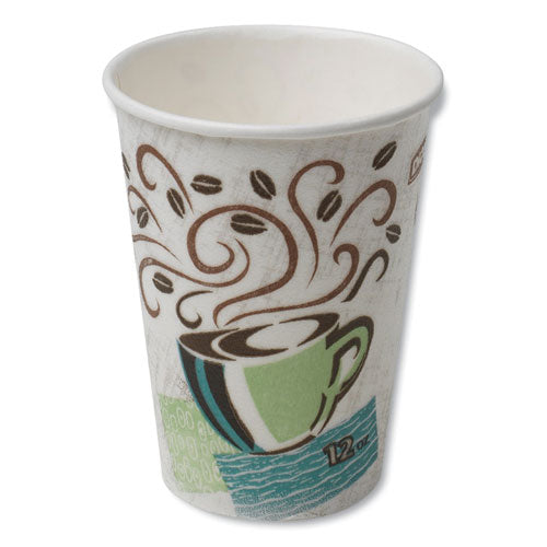 Dixie® wholesale. DIXIE Hot Cups, Paper, 12oz, Coffee Dreams Design, 50-pack. HSD Wholesale: Janitorial Supplies, Breakroom Supplies, Office Supplies.