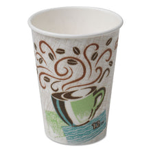 Load image into Gallery viewer, Dixie® wholesale. DIXIE Hot Cups, Paper, 12oz, Coffee Dreams Design, 1000-carton. HSD Wholesale: Janitorial Supplies, Breakroom Supplies, Office Supplies.